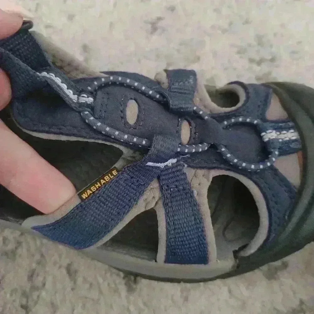 Keen Youth Blue And Gray Little Kids' Venice H2 Gorpcore Waterprpof Sandal 2